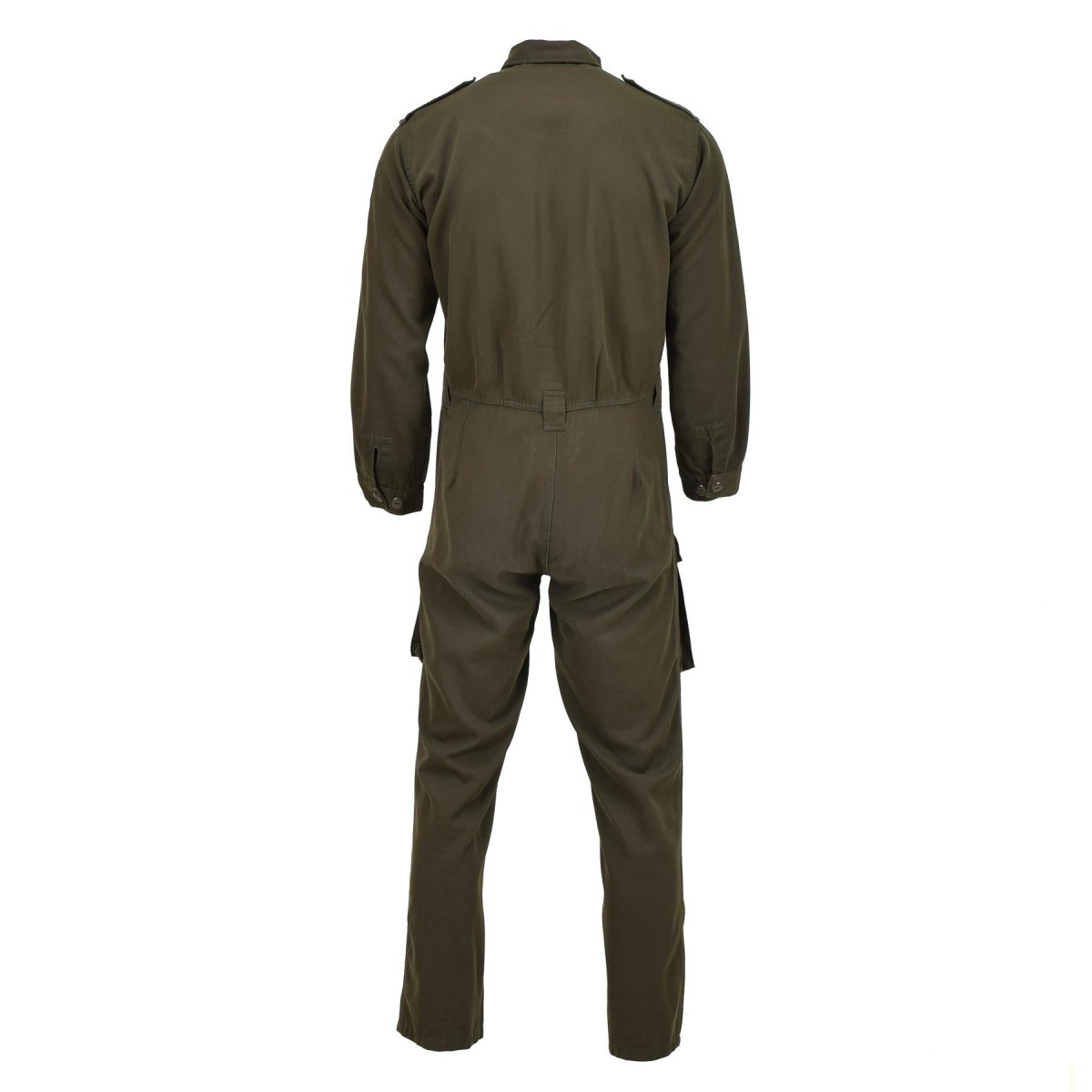 Original Austrian BH Military coverall men works mechanic polycotton suit Olive