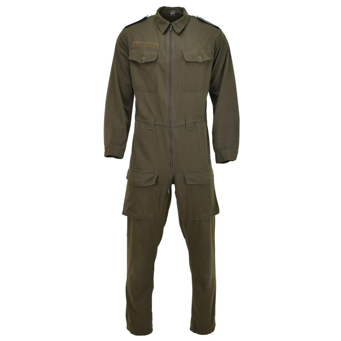 Original Austrian BH Military coverall men works mechanic polycotton suit Olive