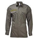Original Austrian military olive field service shirts federal lightweight NEW - GoMilitar