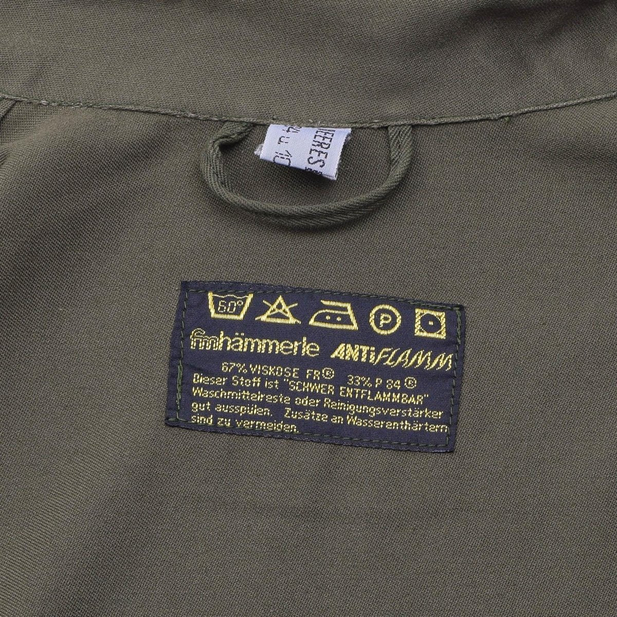 Original Austrian military olive long sleeve shirt dress casual lightweight NEW