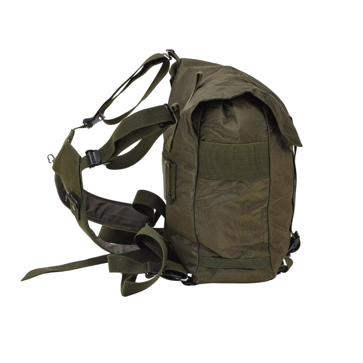 Original Austrian military tactical field bag olive coated backpack camping NEW