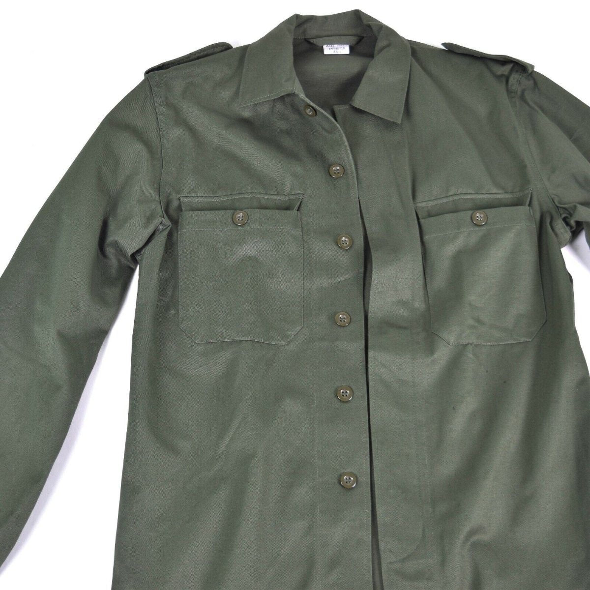Original Belgian army field jacket military BDU olive shirt military combat NEW