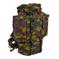 Original Belgian military 120L tactical backpack jigsaw camo waterproof bag NEW