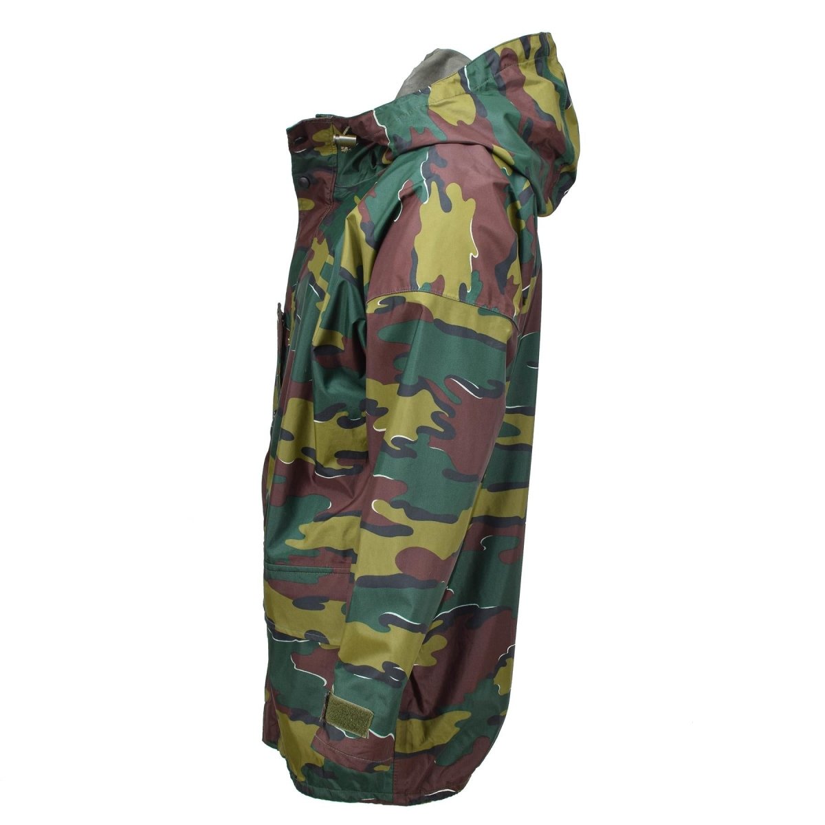 Original Belgian Military waterproof jacket jigsaw camouflage seyntex raincoat
