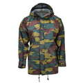 Original Belgian Military waterproof jacket jigsaw camouflage seyntex raincoat