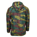 Original Belgian Military waterproof jacket jigsaw camouflage seyntex raincoat