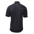 Original British army Police tactical T-shirts short sleeve zipped black NEW