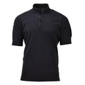 Original British army Police tactical T-shirts short sleeve zipped black NEW