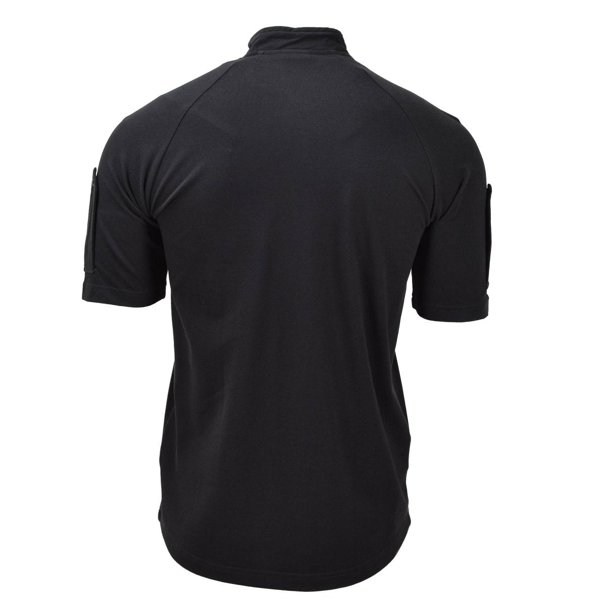 Original British army Police tactical T-shirts short sleeve zipped black NEW
