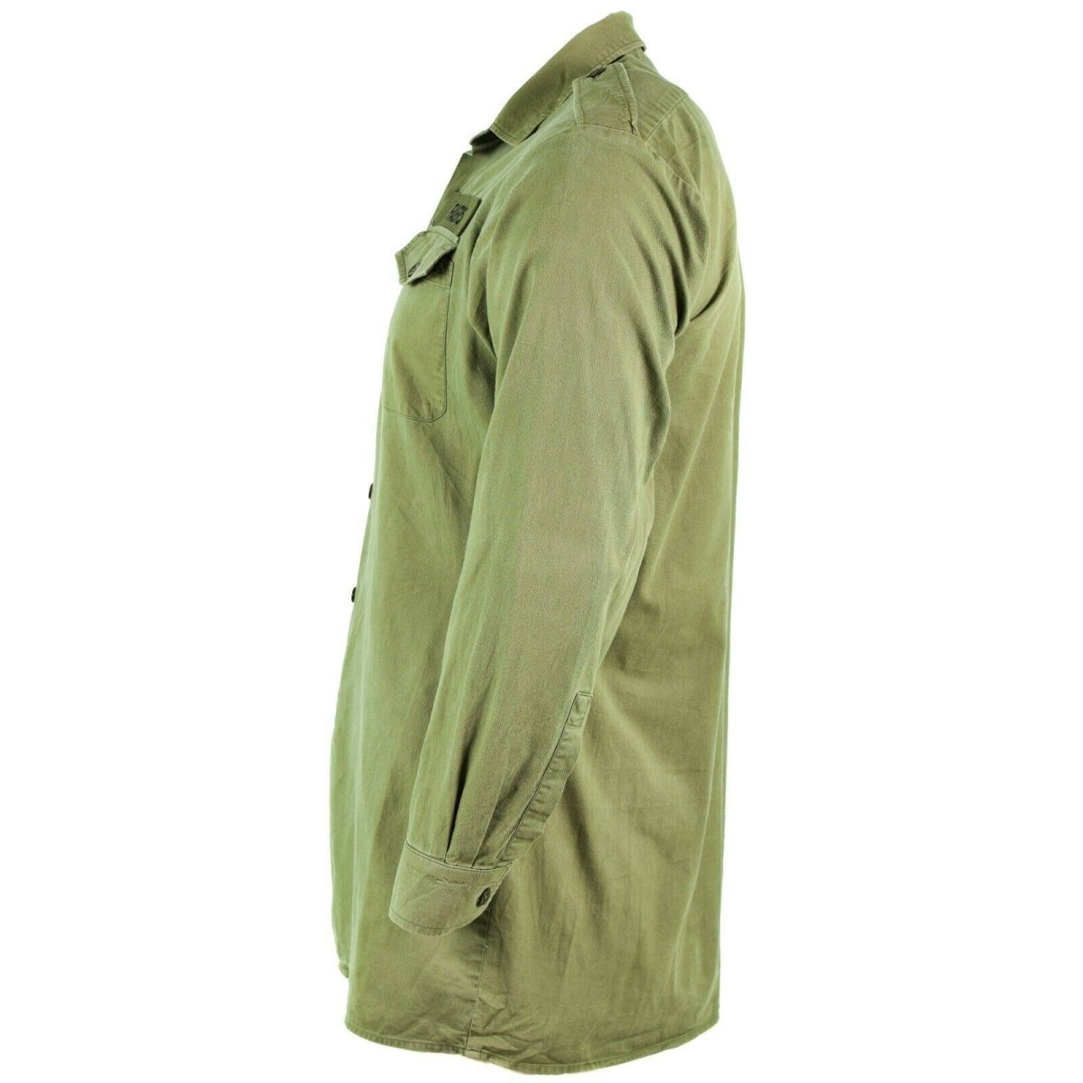 Original British army shirt O.D Green Military service long sleeve BDU