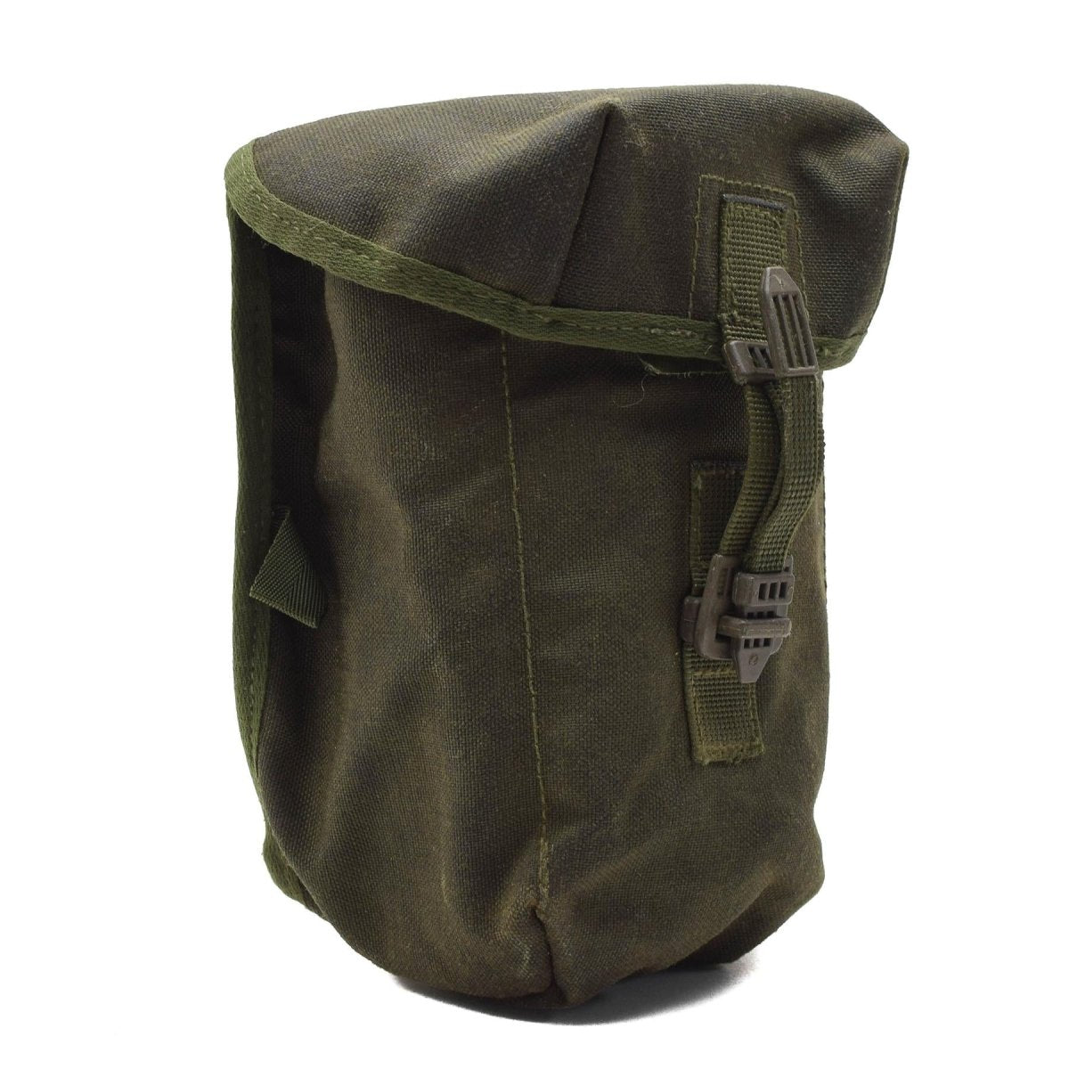 Original British Military 1L Canteen Screw On Lid Vintage Pouch Included Olive