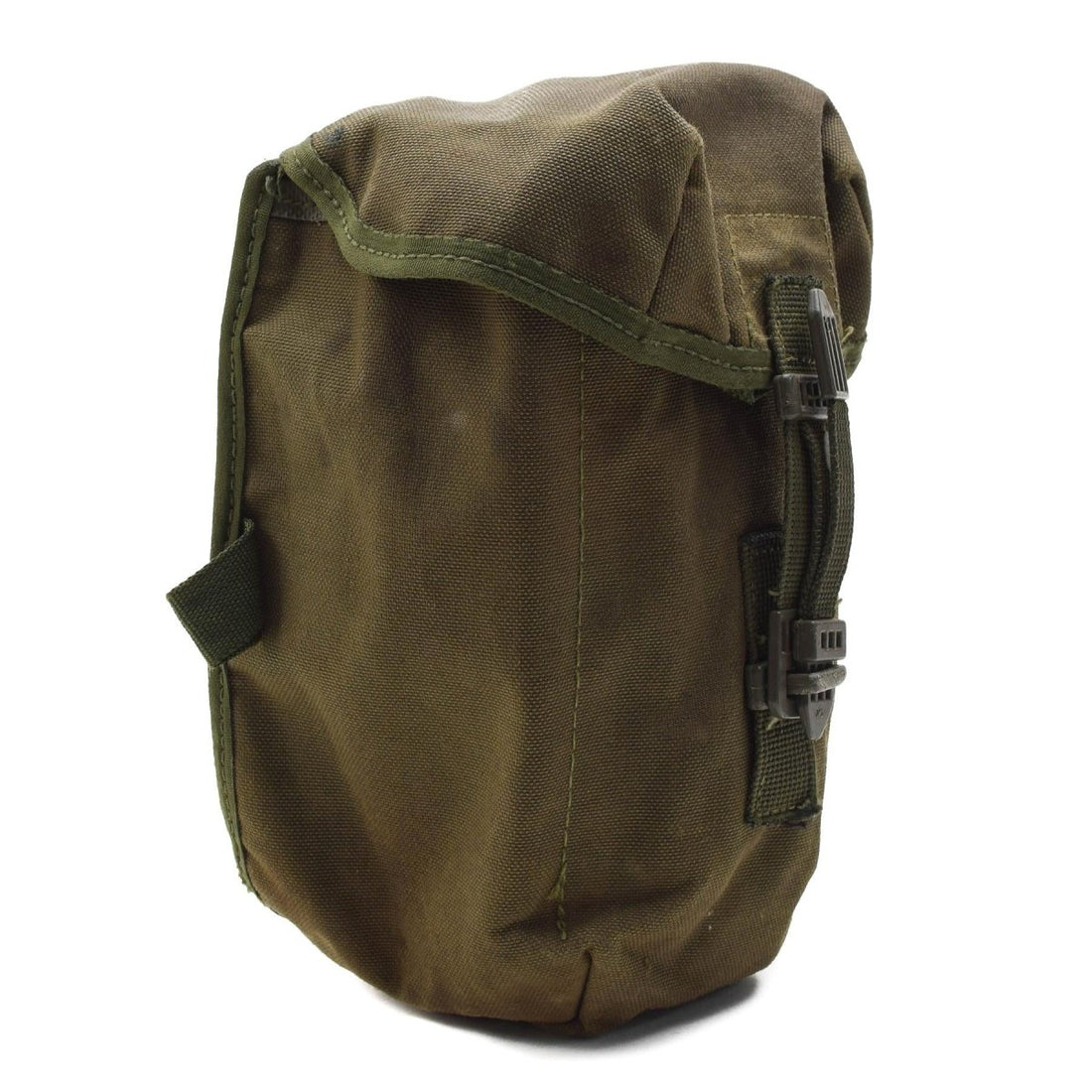 Original British Military 1L Canteen Screw On Lid Vintage Pouch Included Olive