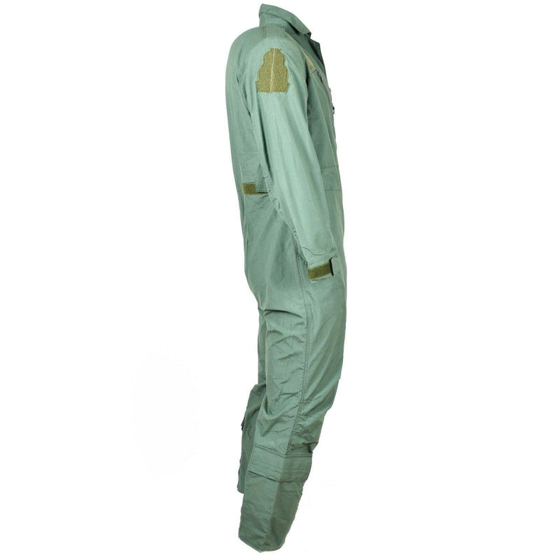 Original British military coverall green MK16 Nomex flame-resistant jumpsuit