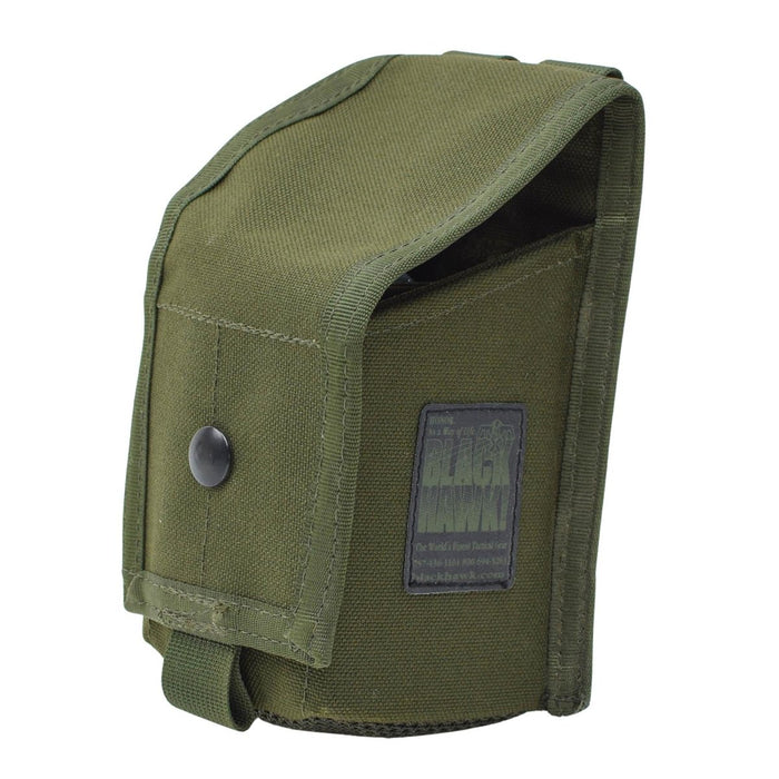 Original British military G36 double magazine pouch olive M16 mag bag nylon - GoMilitar