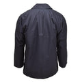 Original British Military rain jacket Police solid black lined waterproof coat