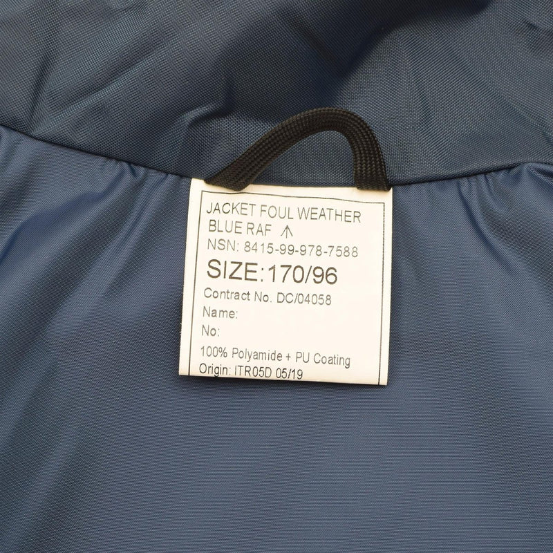 Original British Military Rain Jacket Waterproof Breathable Front Pockets - GoMilitar