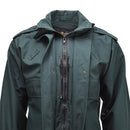Original British Police uniform anorak waterproof parka raincoat unlined green - GoMilitar