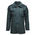 Original British Police uniform anorak waterproof parka raincoat unlined green