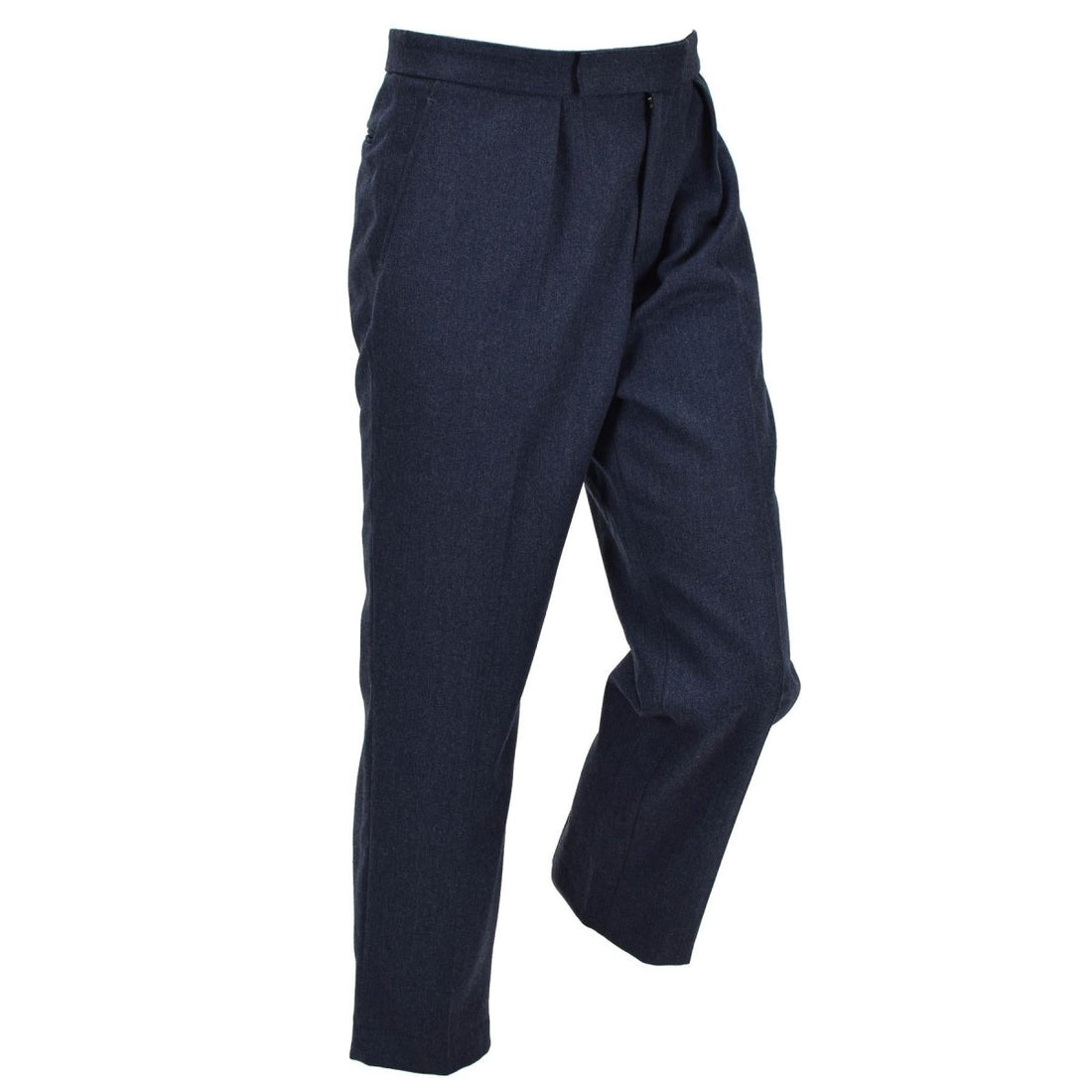 Original British RAF No 1 Dress Trousers Straight Leg Zip Fly Parade Blue