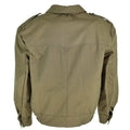 Original Bulgarian army field troops canvas ike jacket OD military surplus issue
