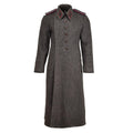 Original Bulgarian Military gray coat wool overcoat heavy winter long shinel