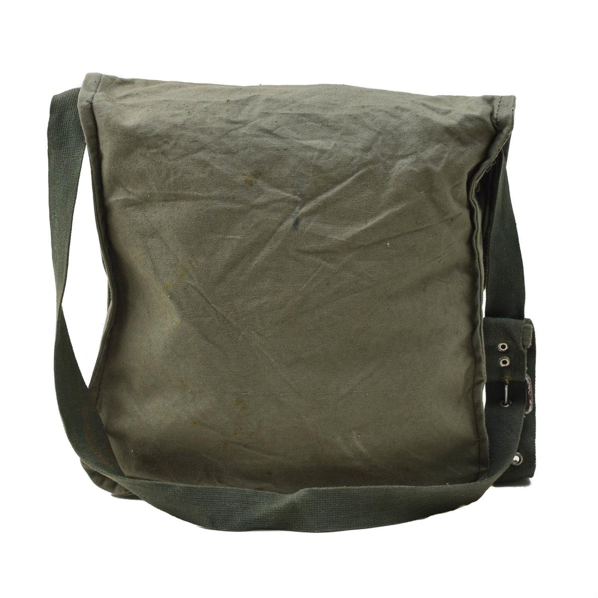 Original Bulgarian Military olive shoulder bag adjustable strap outdoor travel