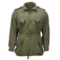 Original Canadian Army Field Jacket Cotton Military Surplus Olive Green