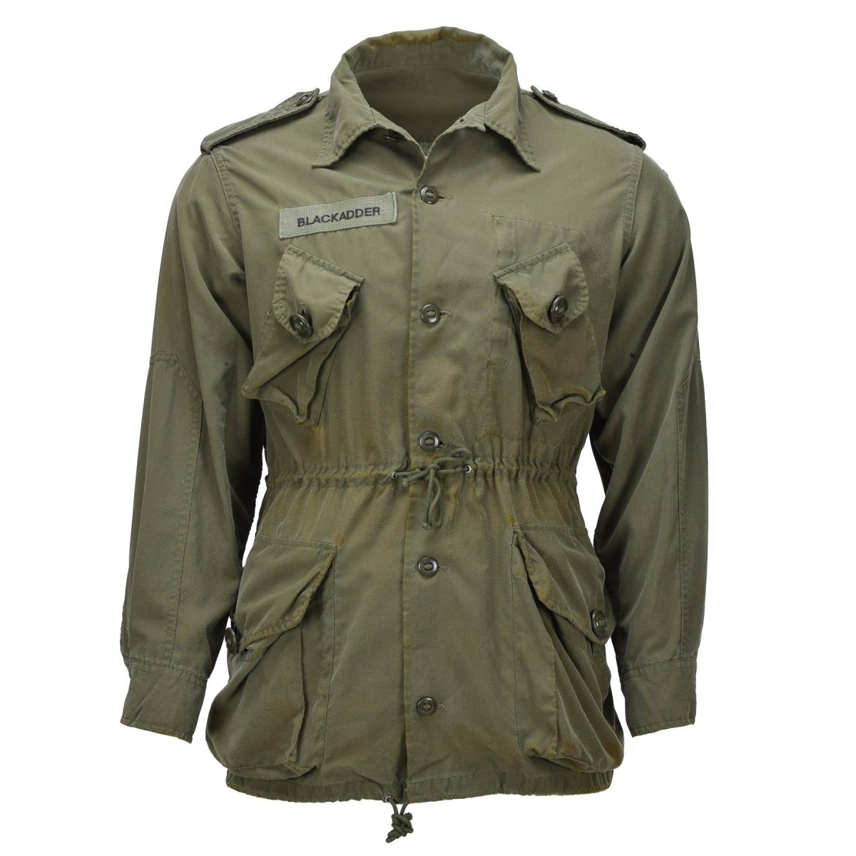 Original Canadian Army Field Jacket Cotton Military Surplus Olive Green