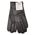 Original Czech army winter warm cold brown leather gloves casual tight fit NEW