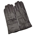 Original Czech army winter warm cold brown leather gloves casual tight fit NEW