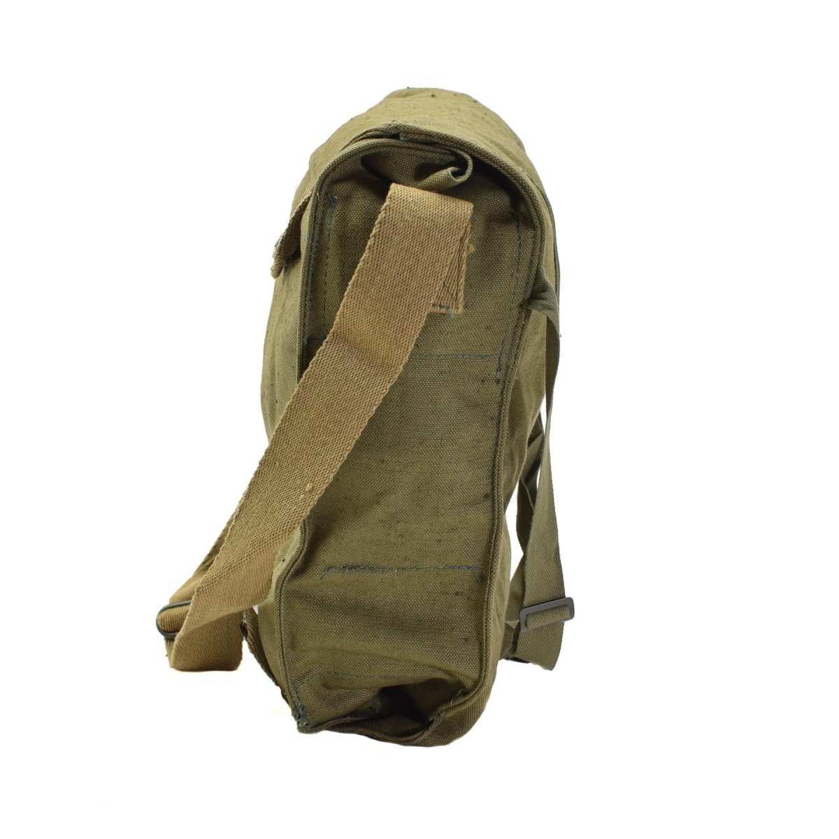 Original Czech Military gas mask shoulder bag green canvas vintage surplus NEW