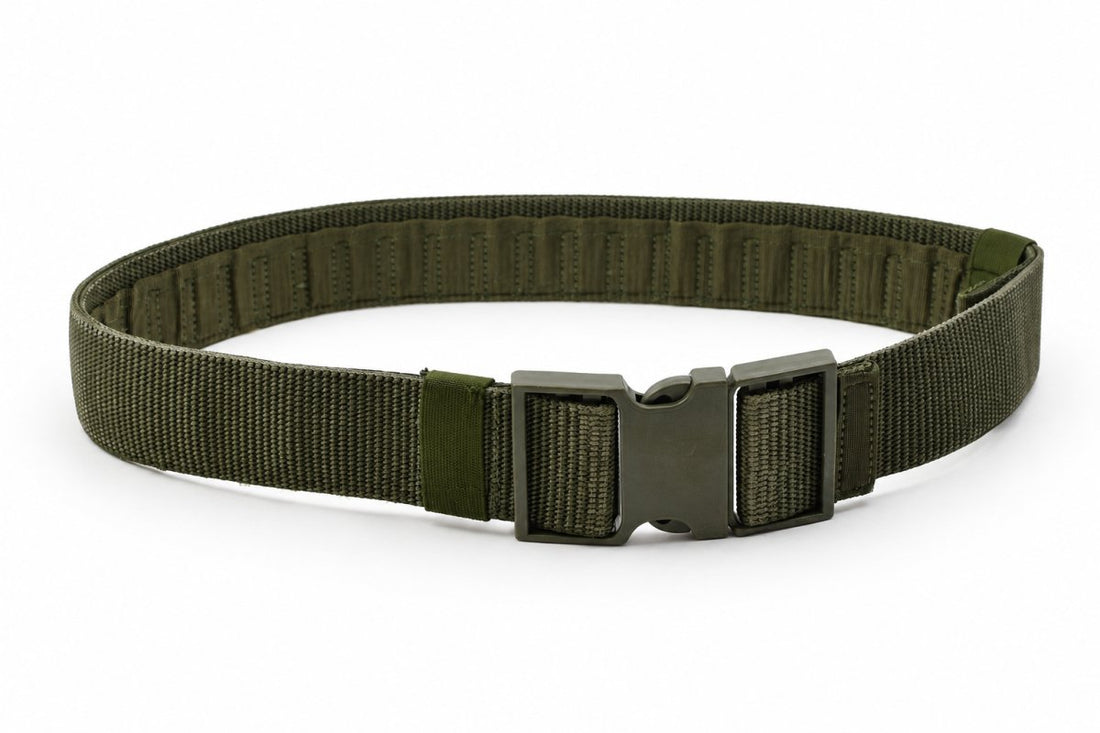 Original Czech Military MNS 2000 Combat Belt Quick Release Buckle Olive