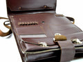 Original Czech Military Shoulder Bag Map Case Document Case Brown