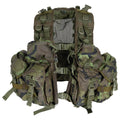 Original Czech Military Tactical Vest Combat Load Bearing System M95 Camo