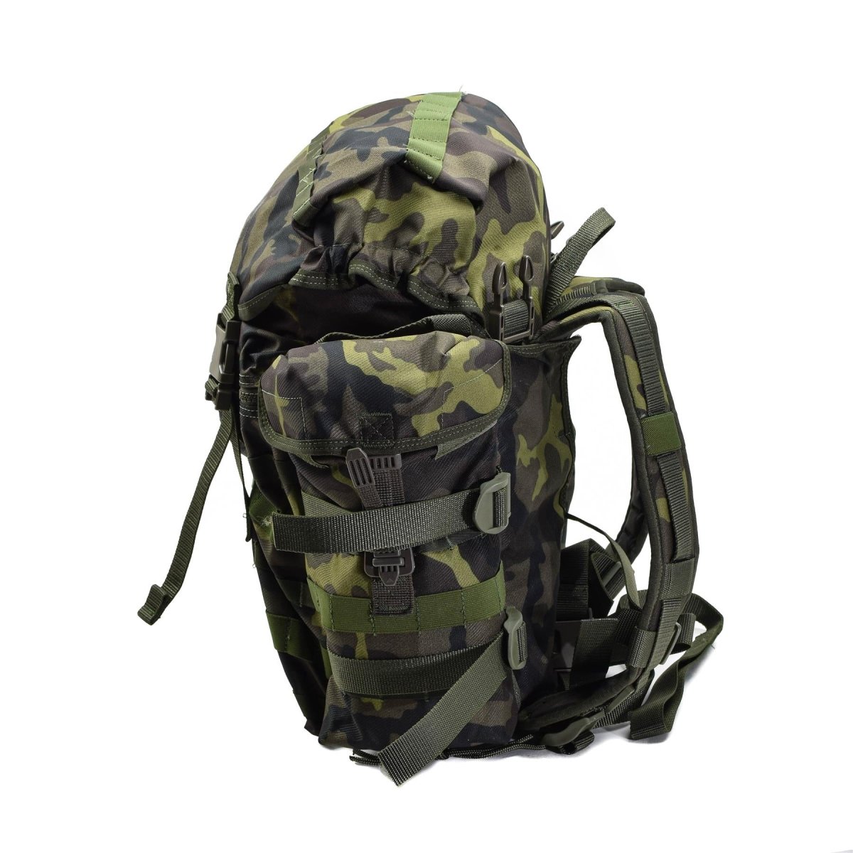 Original Czech Republic military molle backpack quick release woodland camo 30l