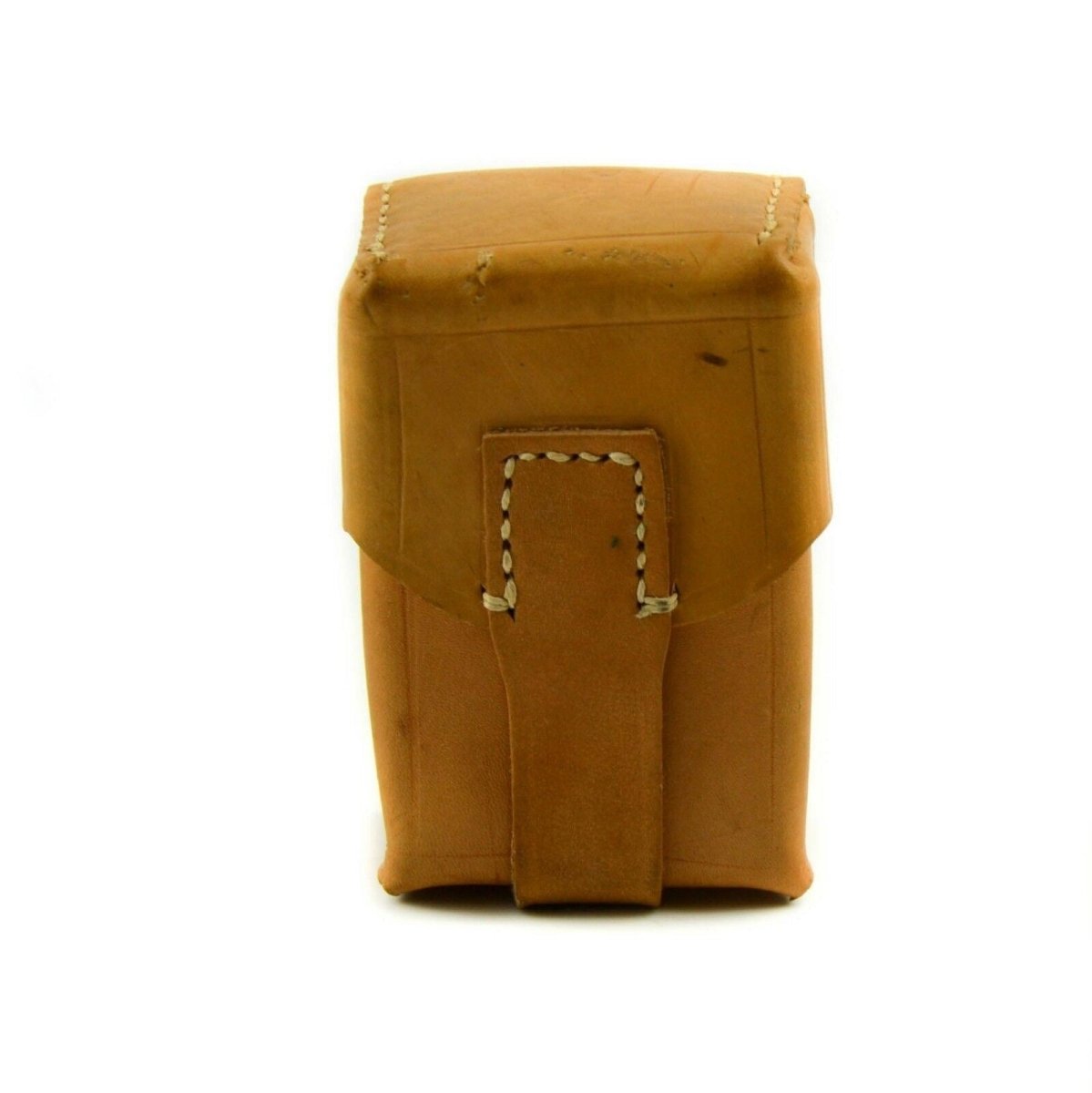 Original Czech Serbian Yugoslavian army brown leather ammo mag pouch magazine