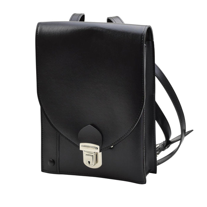 Original Czechoslovakian Police Shoulder Bag Documents Artificial Leather Black military surplus tactical bag