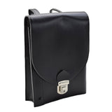 Original Czechoslovakian Police Shoulder Bag Documents Artificial Leather Black