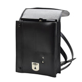Original Czechoslovakian Police Shoulder Bag Documents Artificial Leather Black
