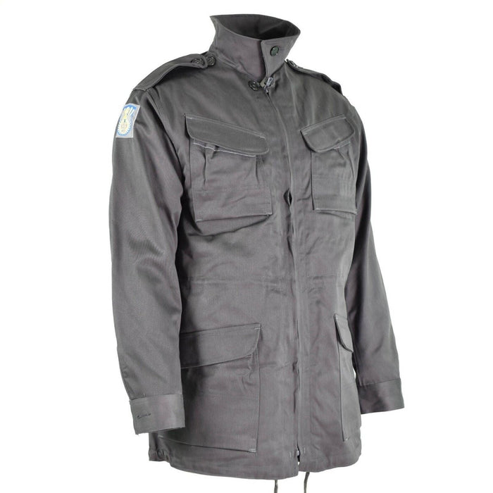 Original Danish army combat jacket M71 Denmark military grey field surplus - GoMilitar