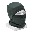 Original Danish army olive green fire resistant lightweight balaclava designed for all-season outdoor protection and comfort