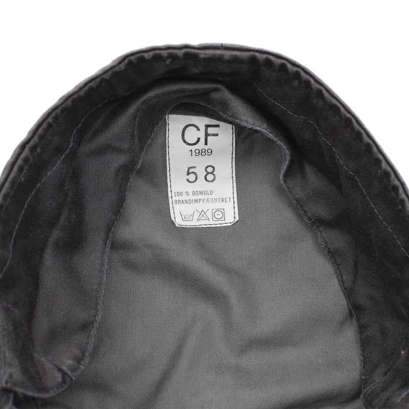 Original Danish military gray army cap lightweight foldable earflaps vintage NEW - GoMilitar