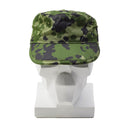 Original Danish Military M84 camouflage field cap with folding ear flaps and adjustable neck protection