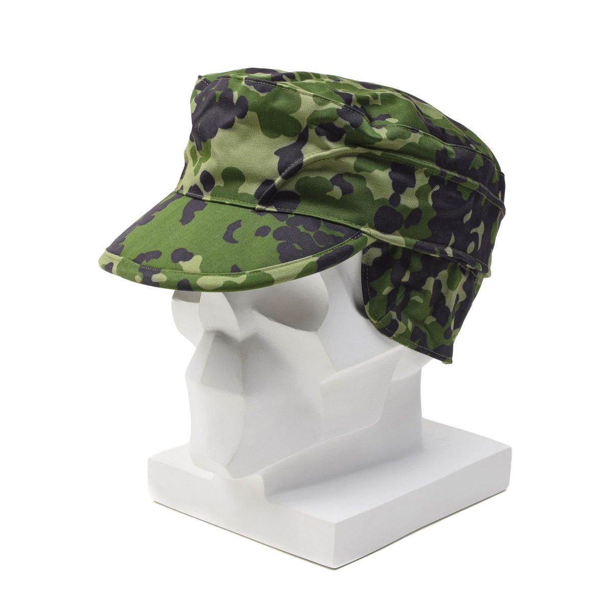 Original Danish Military troops field cap folding ear flap M84 lightweight NEW