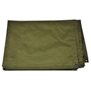 Original Danish Military Waterproof Tarpaulin Poliamide 175x275cm Green - GoMilitar