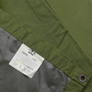 Original Danish Military Waterproof Tarpaulin Poliamide 175x275cm Green - GoMilitar