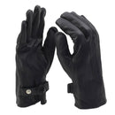 Original Dutch Army Leather Winter Gloves Warm Lined Cold Weather Black - GoMilitar