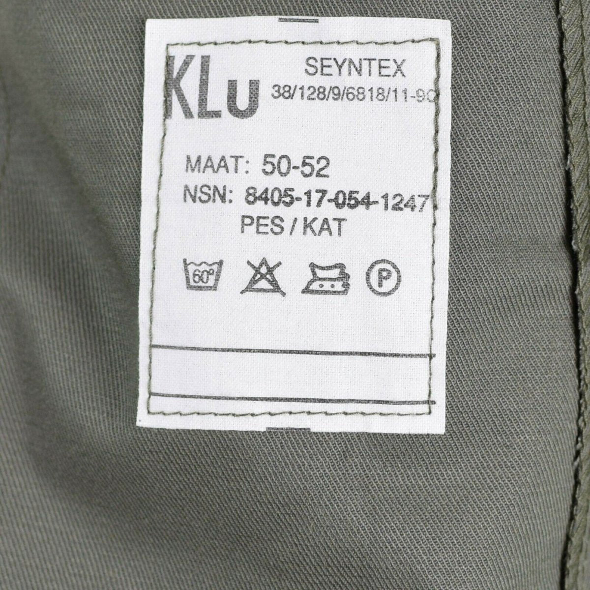Original Dutch army shirt M65 military issue Air Force shirts jacket Holland