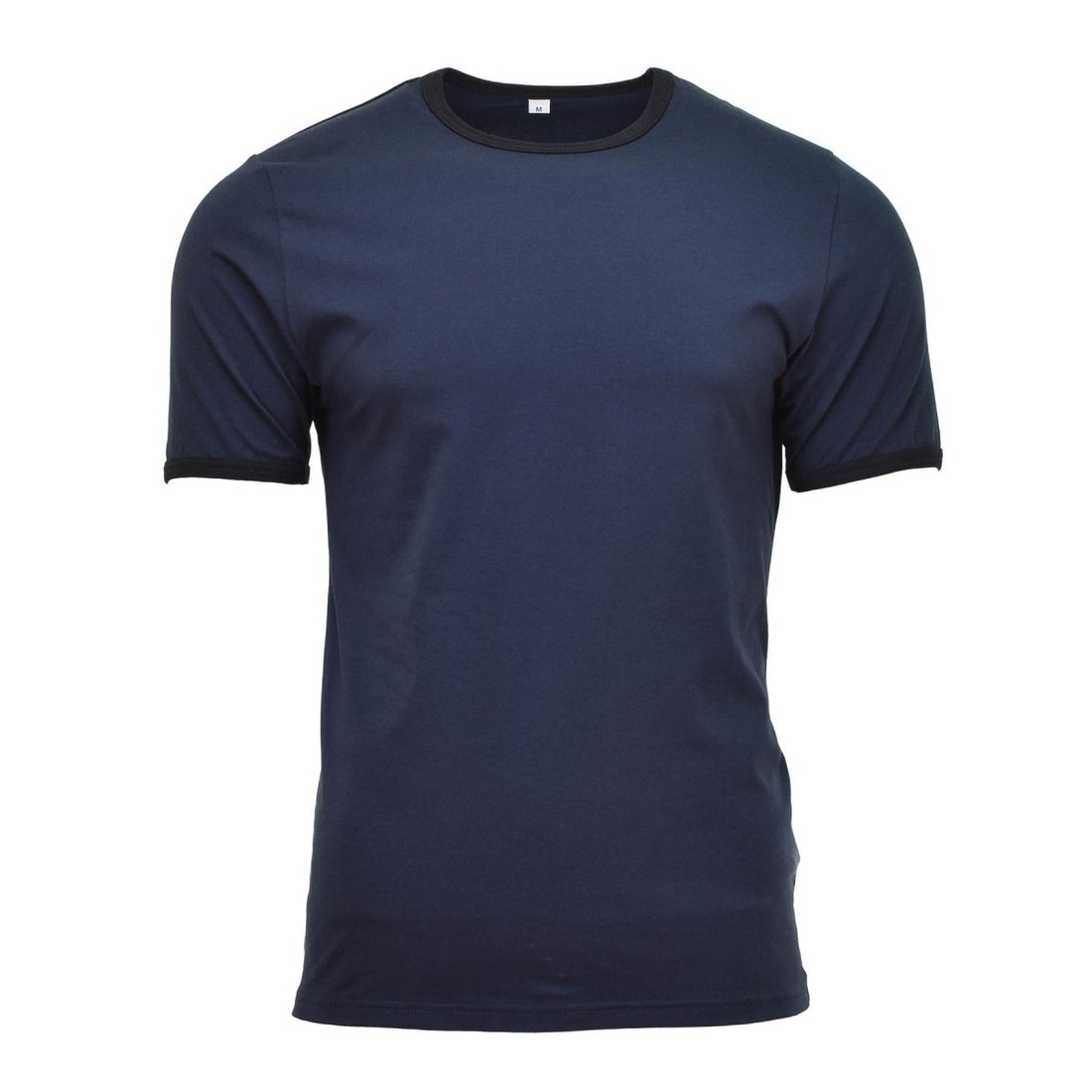 Original Dutch army t-shirt blue cotton shirt short sleeves military surplus NEW