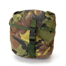 Original Dutch Army medium MOLLE utility pouch with DPM camouflage pattern and quick-release buckle for tactical gear storage